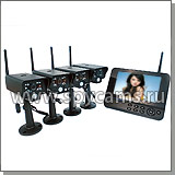 Беспроводная система видеонаблюдения "Kvadro Vision Office" комплект
